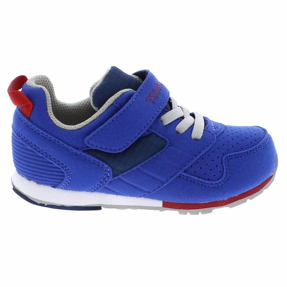 NEW TSUKIHOSHI kid's racer sneakers in royal/red - Picture 3 of 7